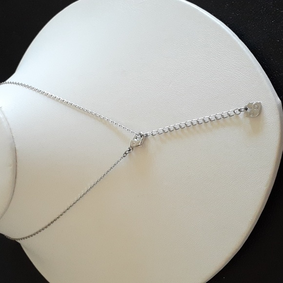 Swarovski Swan Stamped Necklace JJ134 - Picture 9 of 16